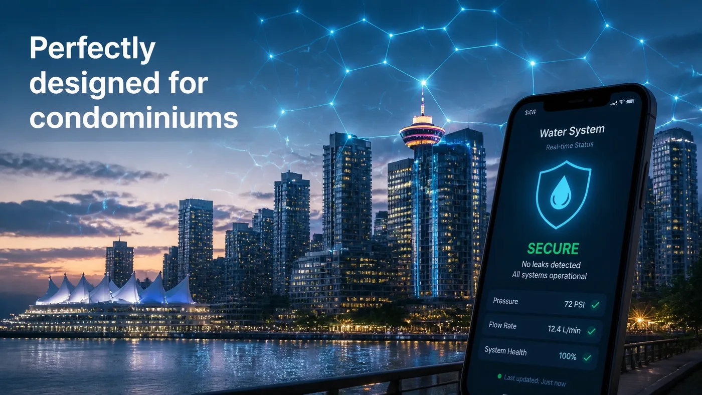 Vancouver high-rise protected by IoT leak detection