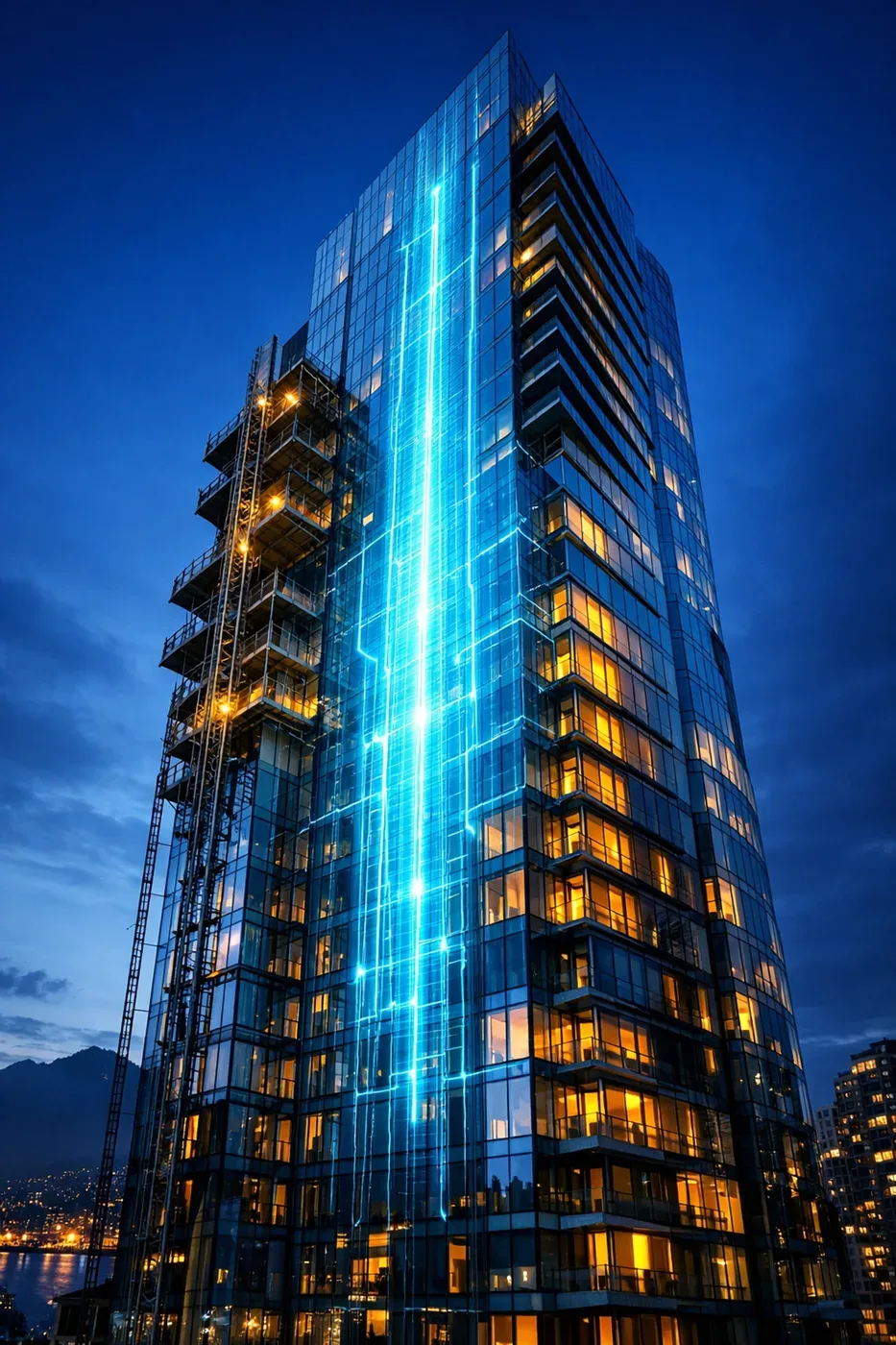 Vancouver high-rise secured with an automated water shut off valve and leak detection system.