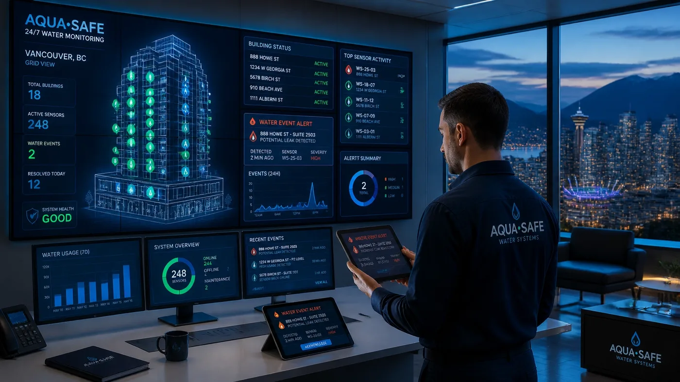 Our comprehensive 24/7 monitoring center ensures that every alert is handled by professionals, providing an extra layer of security for property managers.